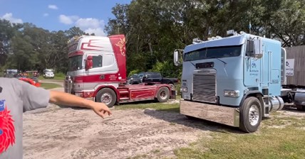 EUROPEAN vs AMERICAN Cabover Semi Trucks