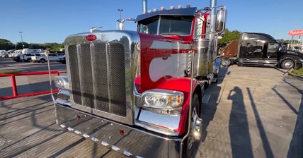 Peterbilt 389 Dripped In Chrome